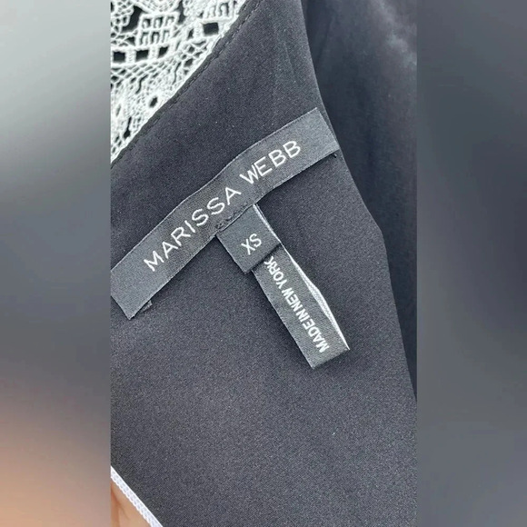 MARISSA WEBB WHITE LACE 'VANESSA' MIDI DRESS XS - Picture 16 of 17